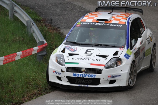 2008-04-19 Rally 1000 Miglia 0178 Basso-Dotta - Abarth Grande Punto S2000